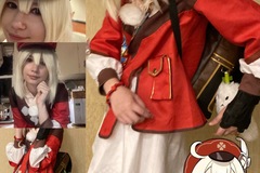 Selling with online payment: Klee Cosplay, Bag & Wig Included!