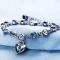Comprar ahora: 100PCS Heart of the Ocean Fashion Crystal Bracelet