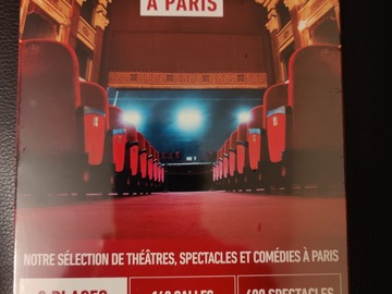 Vente: Coffret Cultur'in the City "2 places de théâtre à Paris" (59€)