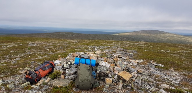 Fjällraven Keb 72 + Sadesuoja