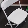 Renting out with online payment: White Folding Chairs (Set of 25)