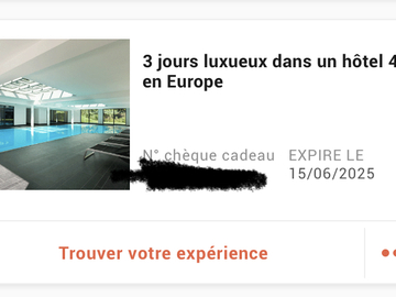 Vente: Smartbox "3 jours luxueux dans un hôtel 4* en Europe" (219,90€) 