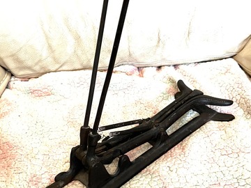 Selling with online payment: 1900-1914 "Fishtail" Bass Drum Pedal