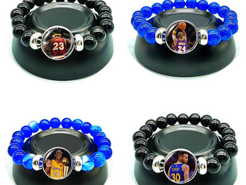Buy Now: 50PCS NBA star beaded bracelet