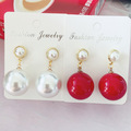 Buy Now: 50PCS high imitation pearl style large earrings and studs