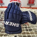 Verkaufen mit Online-Zahlungen: Sherwood Handschuhe navy EK9 gr. 13