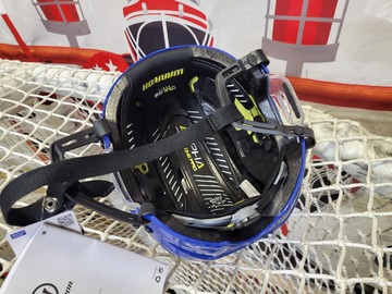 Verkaufen mit Online-Zahlungen: Warrior Helm Alspha OnePro blau Small 53-56