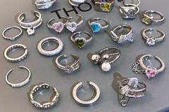 Comprar ahora: 50PCS fashionable light luxury zircon open ring