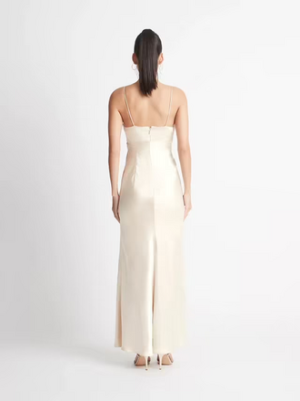 Bridesmaid Champagne Dress Sheike Size 6 Wedshare by Wedshed