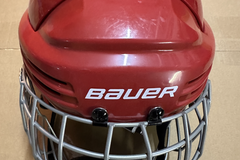 Verkaufen mit Online-Zahlungen: BAUER Helm rot, Größe M, neu 