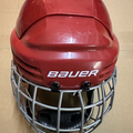 Verkaufen mit Online-Zahlungen: BAUER Helm rot, Größe M, neu 