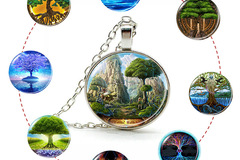 Buy Now: 100PCS New Tree of Life Pendant Alloy Necklace
