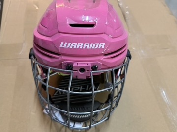 Verkaufen mit Online-Zahlungen: Warrior Helm pink youth, neu mit Gitter