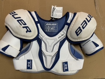 Verkaufen mit Online-Zahlungen: BAUER Brustschutz neu, Größe Junior M, NEU 