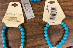 Buy Now: 100 pcs-Genuine Turquoise 8mm Healing Bracelets-$0.79 pcs