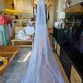 Selling: 3m white pearl veil - never worn