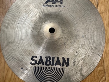 Selling with online payment: Sabian AA 10” Splash