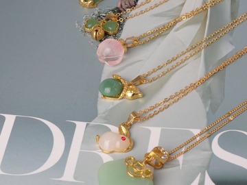 Comprar ahora: 100PCS sweet oil drop pendant necklace hanging chain