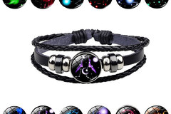 Buy Now: 100PCS twelve constellations couple bracelet