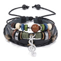 Comprar ahora: 50PCS vintage beaded music symbol bracelet