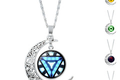 Buy Now: 100PCS Superman Moon Pendant Necklace Ornaments