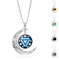 Comprar ahora: 100PCS Superman Moon Pendant Necklace Ornaments
