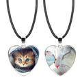 Buy Now: 80PCS Fashion Crystal Heart Shape Pendant Necklace