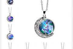 Buy Now: 50PCS Angel Double Sided Rotating Necklace Pendant