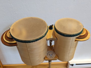 Selling with online payment: American Percussion's  Klacker Bongos ( will ship )
