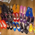 Buy Now: HUGE LOT OF HIGH HEELED SHOES, SIZE 6
