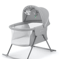 Rent out Weekly: Kindercraft 3 in 1 baby travel cot, crib and rocker moses basket 