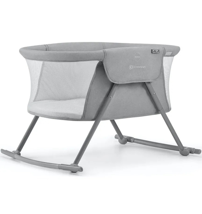 Kindercraft 3 in 1 baby travel cot, crib and rocker moses basket 
