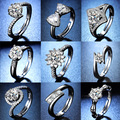 Buy Now: 100PCS Fashion Simulated Moissanite Ring