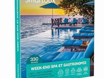 Vente: Coffret Smartbox "Week-end spa et gastronomie" (279,90€)