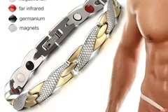 Buy Now: 60 Pcs Magnetic Therapy Steel Bracelet 