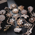 Comprar ahora: 50pcs fashion imitation pearl rhinestone brooch corsage