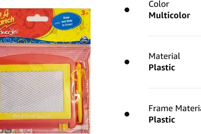 72 Piece's Spin Master Etch A Sketch Doodle, Assorted Colors  
