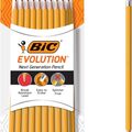 Buy Now: Box Of 48 BIC Evolution #2 Lead Pencil, Yellow Barrel, 18 Count 