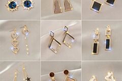 Buy Now: 50 pairs of fashionable stud earrings and tassel earrings