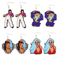 Buy Now: 100 Pairs of Hip-Hop Avatar Acrylic Exaggerated Earrings