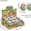 Buy Now: 12 Pc Display Of Collectible Dinosaur Eggs Toy   Free Shipping!!