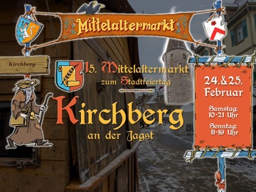 Avtale: 15. Mittelaltermarkt Kirchberg an der Jagst - D