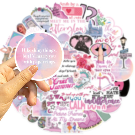 2000pcs Mixed lot Taylor Swift Graffiti Stickers