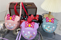 Buy Now: 20pcs children's crossbody bag small round bag shoulder coin purs