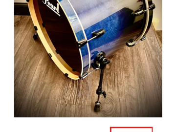 Wanted/Looking For/Trade: Wanting Pearl Vision bass drum blue fade