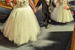 Selling:  Flower Girl Dress - Ivory - Princess/A-Line