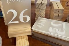 Selling: Table Numbers 1-26 + Bar Sign