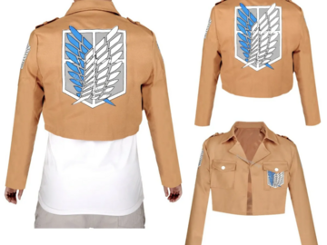 Selling with online payment: Attack on Titan Scouting Legion Jacket 