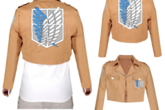 Selling with online payment: Attack on Titan Scouting Legion Jacket 