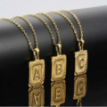 Buy Now: 52 Pcs Gold Plated Initial Capital A-Z Necklaces